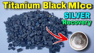 Tantalum Black MLCC Silver Recovery/ How to Recover Silver in Hindi #silver #silverrecovery