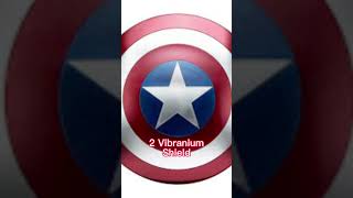 Top 3 shields in the MCU #marvel #shield #captainamerica