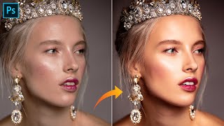 ريتاتش إحترافى بإستخدام المكسر برش | High-End Skin Retouching Mixer Brush in Photoshop #photoshop