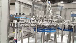 6000BPH 500ml juice filling machine 4 in 1 for middle temperature