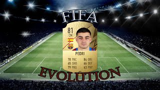 PEDRI - FIFA EVOLUTION (FIFA 20 - FIFA 22) #shorts