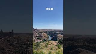 Views of Toledo from the Parador #music #food #travel #vacation #europe