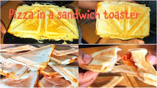 How To Make Pizza in a Sandwich Toaster / NO OVEN