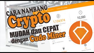 CARA MUDAH NAMBANG BITCOIN DENGAN PC PAKAI CUDOMINER