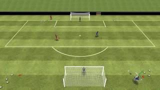 striker shootout soccer shooting drill