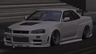 [SHARE] MOD NISSAN SKYLINE R34 ZTUNE STANCE GTA SA ANDROID