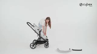 How to Attach the Seat Fabric I EOS Stroller I CYBEX