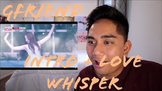 Buddy reacts to GFRIEND - Intro + Love Whisper (Dancing in the water!)