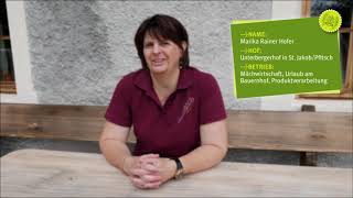 Verwurzelt & innovativ - Marika Rainer August