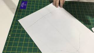 Sleeve Patternmaking Variations - adding fullness to sleeve hem.