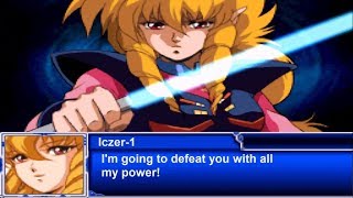 Super Robot Wars L - Iczer-1 All Attacks (English Subs)