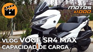 VLog VOGE SR4 Max - Capacidad de Carga | Motosx1000