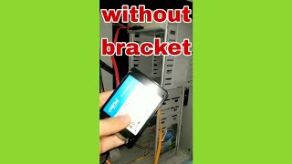 how to install a ssd without bracket in desktop computer #shorts #ssd