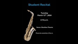 Student Recital