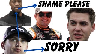 noah gragson suspended,noah gragson indefinitely suspended by nascar,nascar george floyd