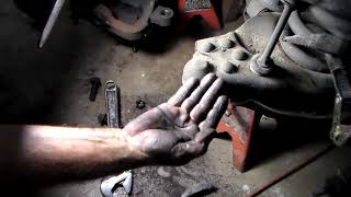 Ball joint replacement on a 2001 dodge ram 3500 dually pt 1