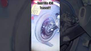 Guerrilla 450 teased by Royalenfield bike details in full video click the link👆🏻 #royalenfield