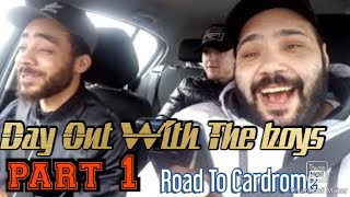 DAY OUT WITH THE BOYS PART 1 | ROAD TO CARDROME | G IN THE MANOR