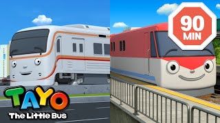 Tayo Character Theater | Meet Titipo & Met!🚇 | Do you like Train and Metro?🚂 | Tayo Episode Club