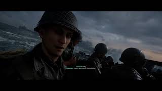 Call of Duty : WWII | Omaha Beach Scene (Cinematic Version)