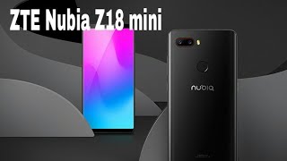 ZTE NUBIA Z18 mini official specifications| camera, design, processor call details