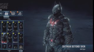 BATMAN BEYOND SKIN (2039 STYLE) ALWAYS HOLDS UP | Batman: Arkham Knight