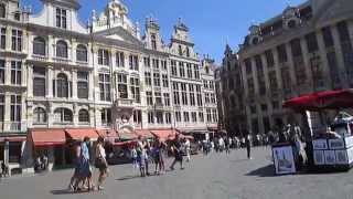 Bruxelles Grand Place Carrée, la Mairie et le Centre Historique