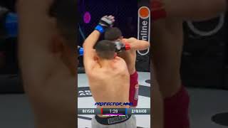 Неожиданный Исход. Ислам Думанов vs Афиг Ягубов. #shorts #hypefighting #бойбезправил