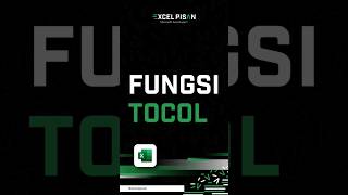 Fungsi Tocol Microsoft Excel#belajarexcel #rumusexcel #microsoftexcel