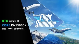 Microsoft Flight Simulator 2020 ||Intel Core i5 13600k + RTX 4070 TI || Ultra 1440p || Windows 11