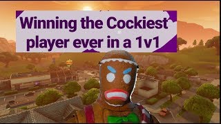 Fortnite 1v1 Vs the cockiest player Ever!