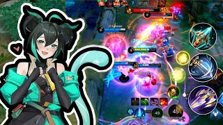 WANWAN BEST ATTACK SPEED BUILD 🔥 TOP 1 GLOBAL WANWAN~MLBB #mllb #wanwan #scrennysgaming