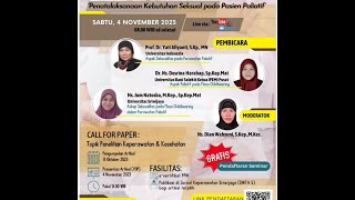 04 NOVEMBER 2023 - GRATIS SKP PPNI - PENATALAKSANAAN KEBUTUHAN SEKSUAL PADA PASIEN PALIATIF