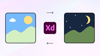 Dark Mode Animation In Adobe Xd