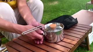 Stainless Steel Camping Kettle