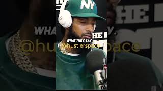 Don't listen other opinion #shorts #podcastshow #nipseyhussle  #hustlerspace