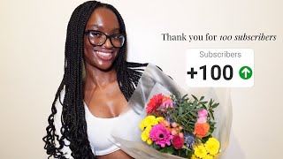 THANK YOU FOR 100 SUBSCRIBERS 💐| lots of yapping, talking about my struggles with inconsistency