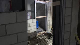 Steel Door Blocked Infil #masonry