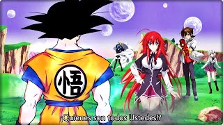 🔥Goku en High School DXD Película Completa 2024 Goku x Rias [1ra Temporada]