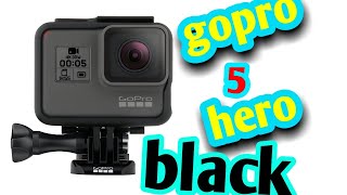 GoPro Hero5 Black — Waterproof Digital Action Camera for Travel with Touch Screen 4K HD Video 12MP P