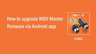 How to upgrade WIDI firmware via Android app