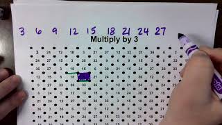 3.OA.C.7 Multiplication Squares x3 Instructions