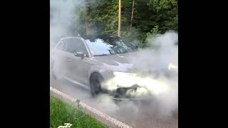 Audi RS 3 Sportback burnout, haldex-switch in FWD mode