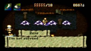 Alundra: Hidden Coal Mine Dungeon + Zane’s alternate dead scene