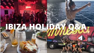 IBIZA HOLIDAY GUIDE Q&A- TIPS AND ADVICE ON MONEY, BEST EVENTS, FOOD, HOTELS & VILLAS AND MORE!