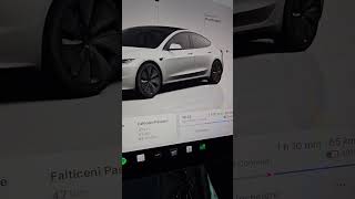 Consum Tesla Model Highland Long Range pe traseul Fălticeni - Pașcani - Iași