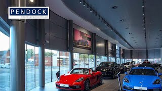 Metal Column Casings for Porsche Centre, Lancashire – Pendock