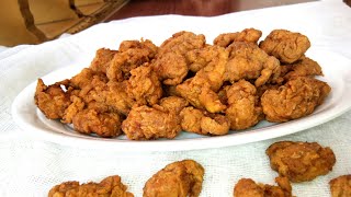 Chicken Popcorn / Evening Snack / Crispy Chicken Popcorn