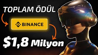 💰 Büyük Ödül TAM $1.800.000! Binance Futures Turnuvası Ekibimiz Hazır