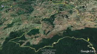 tramo Sierra de Neyba google earth